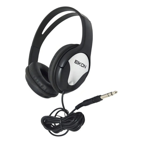 Audífonos Eikon Hfc30 Para Monitoreo Estudio Podcast Negro 3m