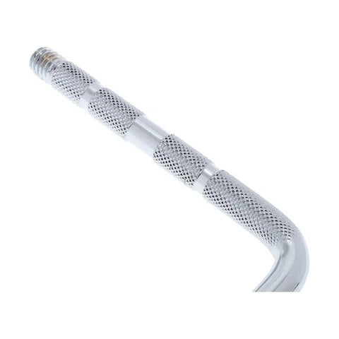 Soporte Meinl Tipo Z Para Cencerros Y Redobas, De Acero Cromado Plata