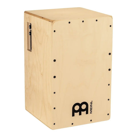 Cajon Con  Tres Pastillas Piezoeléctricas Meinl Psc100nt Natural