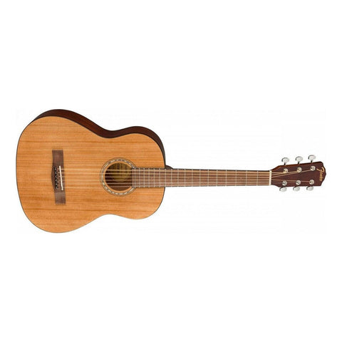 Guitarra Acústica Infantil Fender Fa-15 Para Diestros Natural Natural