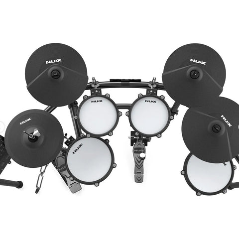 Nux Dm-310h Batería Electrónica All-mesh C/hi-hat Indep. Negro