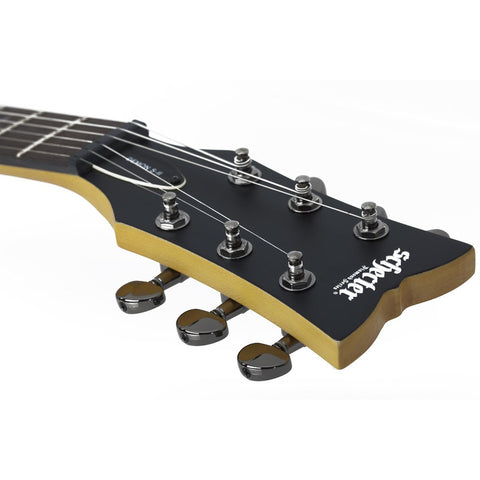 Guitarra Electrica Negro Satinado Schecter Demon S-ii