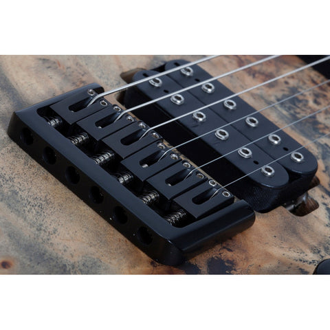 Guitarra Electrica 6 Cuerdas, Schecter Reaper-6 Cbu Diestro Charcoal Burst Ébano