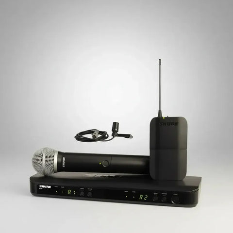 Sistema Inalambrico De Mano Y Lavalier Shure Blx1288/cvl-j11 Color Negro