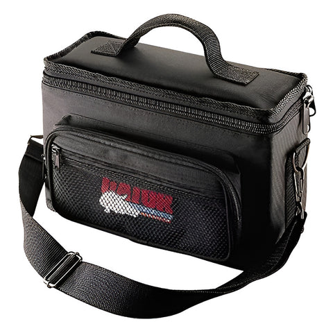 Gator Gm-4 Funda Nylon Acolchada 4 Microfonos Mics Gig Bag Color Negro