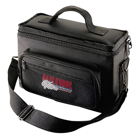 Gator Gm-4 Funda Nylon Acolchada 4 Microfonos Mics Gig Bag Color Negro