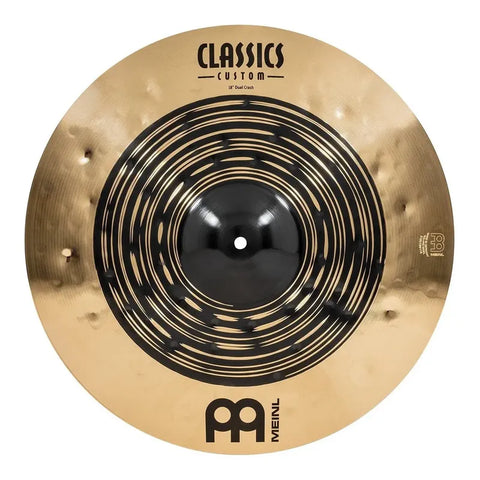 Platillo Crash Dual De 18 Pulgadas Meinl Cc18duc