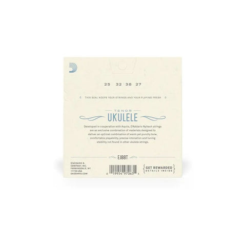 Cuerda Para Ukelele Tenor Addario Nyltech Ej88t