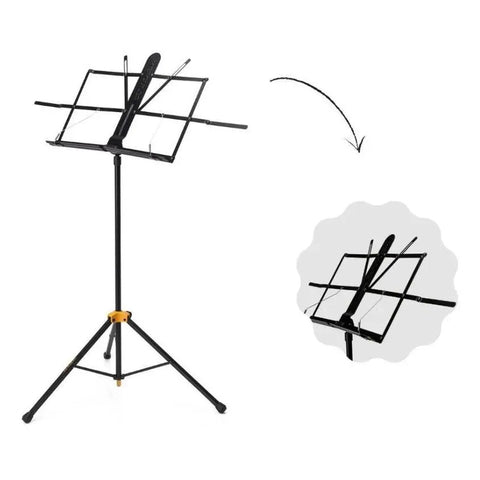 Atril Stand Base Soporte Hercules Para Partitura Bs-100b Prism Crush Black