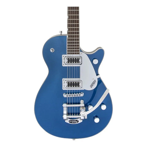 Guitarra Eléctrica Gretsch Electromatic G5230t Jet Ft Caoba Azul Brillante Diestro Aleutian Blue Nogal Negro