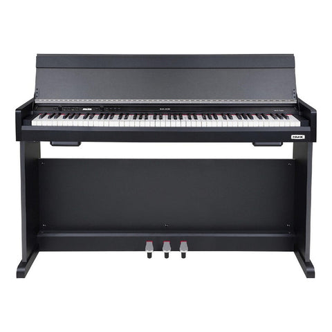Piano Digital Elegante Con Mueble, Pedales Nux Nck-330 Color Negro