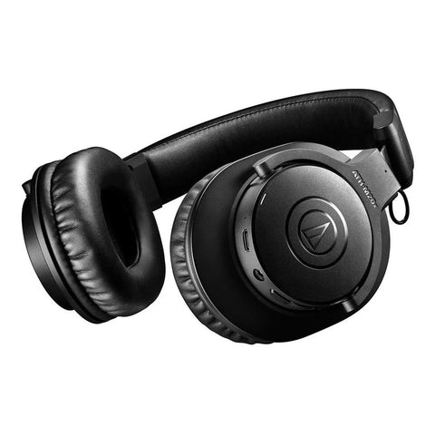 Audifonos Inalámbricos Ath-m20xbt Audio Technica Color Negro Luz Negro