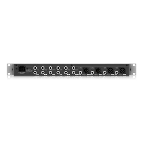 Amplificador De Auriculares De 6 Canales, Behringer Ha6000 Negro/plateado