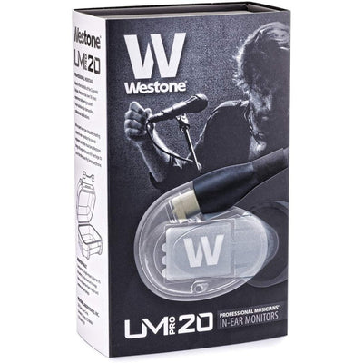 Westone Um Pro20 Tra Audífonos In Ear Monitor Personal Pro Color Transparente