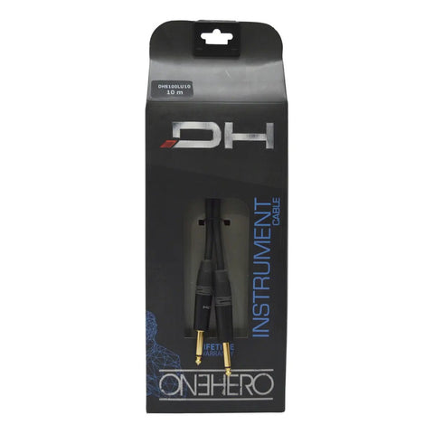 Cable De Instrumento Proel Onehero Con Conectores Mono De 6.3mm Y 10m