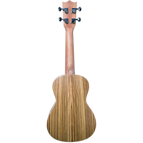 Ukelele Tamaño Concierto De Abeto, Flight Duc325 Sp/zeb Color Marrón
