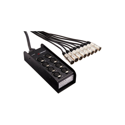 Proel Ebn-8 Snake Víbora 8 Entradas 15 Mts