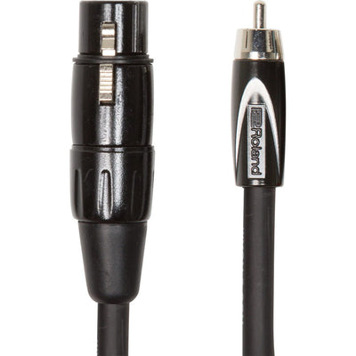 Cable Xlr Hembra A Rca 1.5 M Serie Black Roland Rcc-5-rcxf