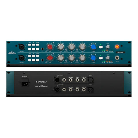 Behringer 1273  Preamplificador Micrófono 2 Canales Clase A