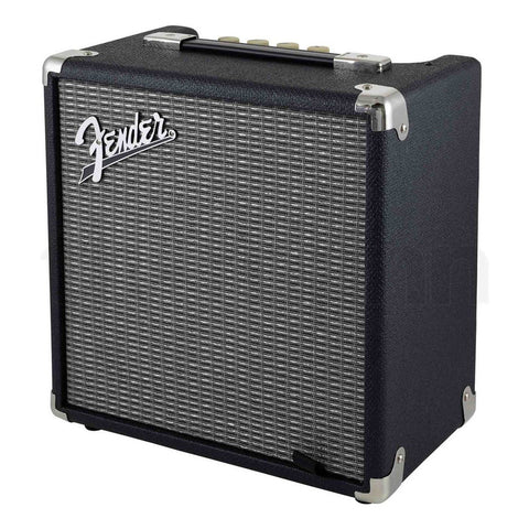 Amplificador Para Bajo De 15w Fender Rumble Series 15 Negro/plata