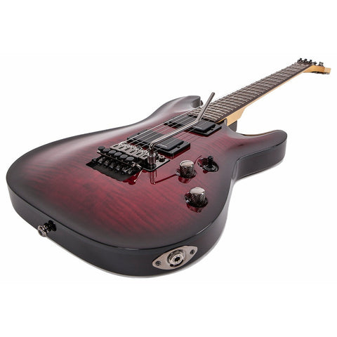 Guitarra Eléctrica Crimson Red Burst Schecter Demon-6 Fr Crb Diestro