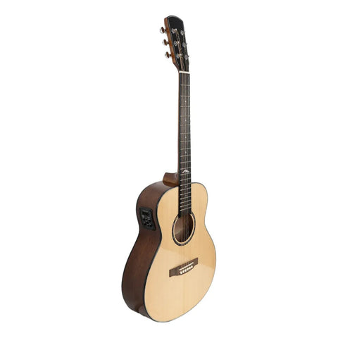 Guitarra Electroacústica La Sevillana Gs-513eq Natural Natural Diestro