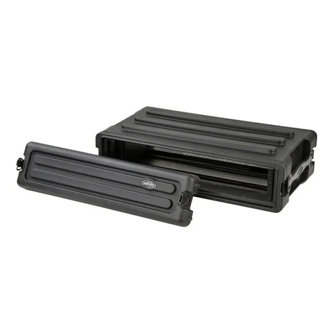 Case Rack P/ Equipo De Audio 2 Espacios, Skb 1skb-r2s Negro