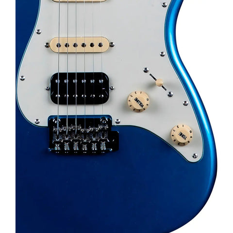 Jet Guitars Js400 Lpb Guitarra Eléctrica 6 Cuerdas Cutaway Color Azul Material Del Diapasón Palo De Rosa Orientación De La Mano Diestro