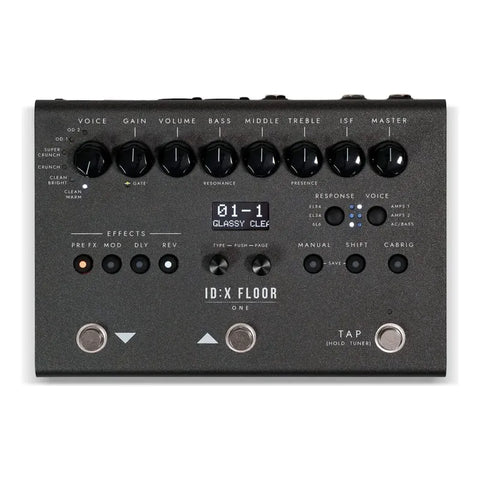 Pedalera Multi Fx Para Guitarra Blackstar Idx Floor One Negro