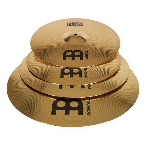 Meinl Bcs141618 Platillos Crash 16 Hi Hats 14 Crash Ride 18