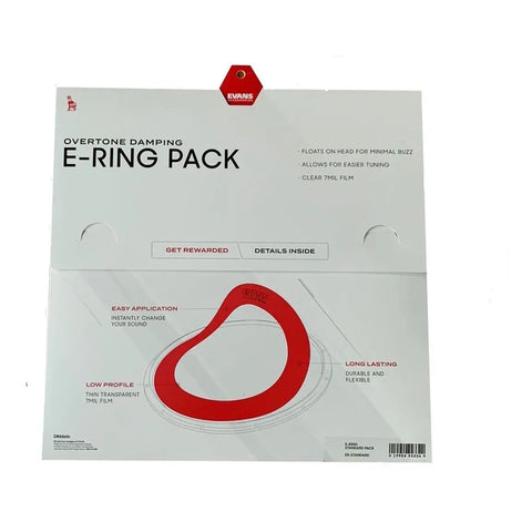Juego Aros Armónicos 12 13 14 16 Pulgadas Evans Er-standard