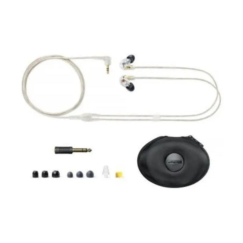 Audifonos In Ear Shure Se425-cl Para Monitoreo Personal Color Negro Transparentes