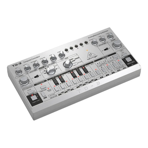 Sintetizador Bass Line Análogo Plata Behringer Td-3-sr