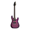 Guitarra Eléctrica Schecter C-6 Plus De Tilo Electric Magenta Con Diapasón De Palo De Rosa