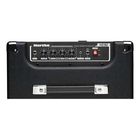 Amplificador Bajo Hartke Hd50 Dydrive 50w 10 - Plus Voltaje Color Negro