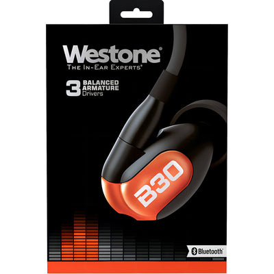 Westone B30 Audífonos In Ear Monitor Personal Pro Color Negro