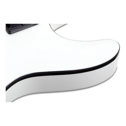 Guitarra Electrica Blanco Vintage Schecter Demon-6 Vwh Diestro Vintage White Wengué