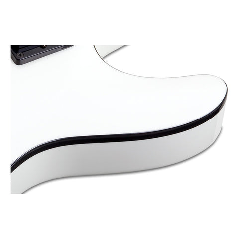 Guitarra Electrica Blanco Vintage Schecter Demon-6 Vwh Diestro Vintage White Wengué