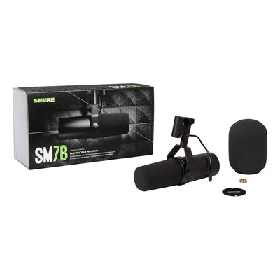 Sm7b Shure Microfono Dinamico Cardioide Color Negro