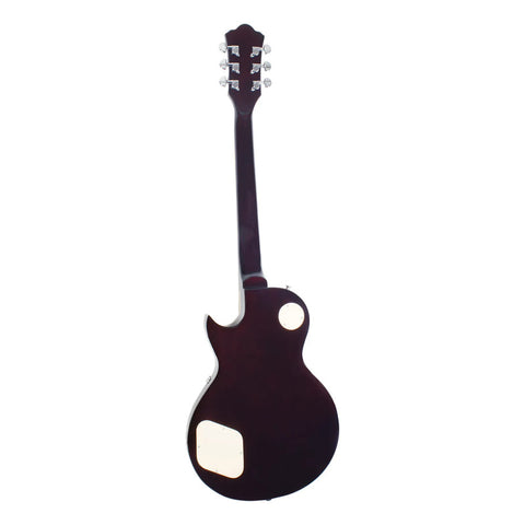 Guitarra Eléctrica Mars Lp Standard Brown Diestro Sombreado Palo De Rosa
