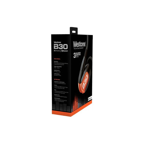 Audífonos In Ear Westone B30 Monitor Personal Pro Negro Cable Desmontable