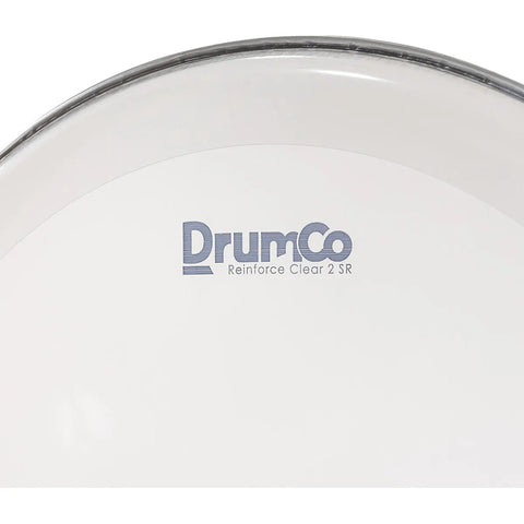 Parche Para Bombo Reinforce Clear 2 Sr De 20 Dr-20rcsrw-2p Color Agua