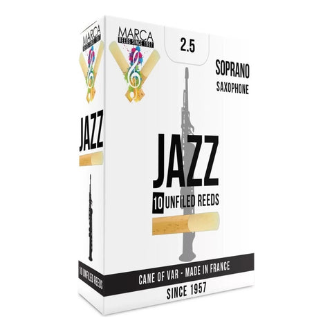 Caña P/saxofón Soprano Fuerza 2.5 Nota Bb Marca Reeds Jzu325