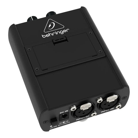 Amplificador Audifonos In-ear Monitor, Behringer P1 Negro