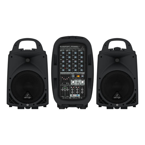 Sistema Altavoz Portátil Ultracompacto 500 W Behr Ppa500bt Color Negro