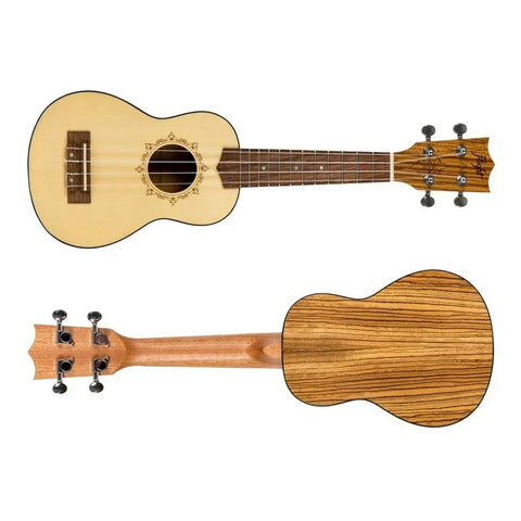 Ukulele Soprano Abeto, Flight Dus 320 Sp/zeb Marrón