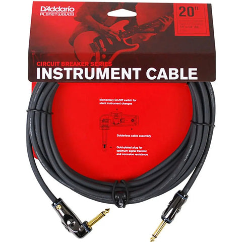 Cable Para Instrumento De 6 Metros Planet Wave Pw-agra-20