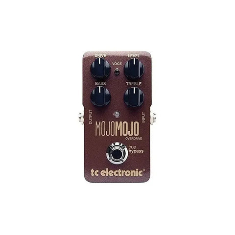 Pedal Overdrive Tc Electronic Mojomojo Para Guitarra Eléctrica Bordó