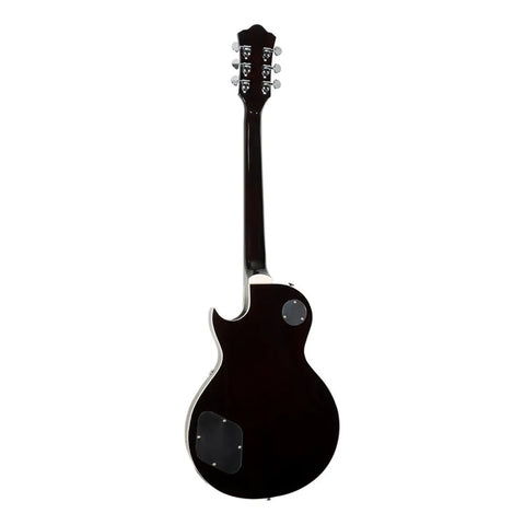 Guitarra Eléctrica 6 Cuerdas Mars Les Paul Custom Brown Diestro Marrón Oscuro Palo De Rosa