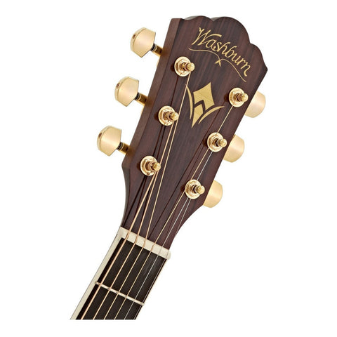 Guitarra Electroacustica Serie Heritage Washburn J40sce Natural